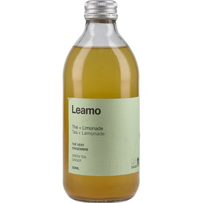 Sodato Leamo Green Tea Ginger (box 20x 330ml ) - crb Sodato Leamo Green Tea Ginger (box 20x 330ml ) - crb