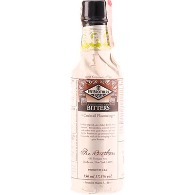 Bitter Aromatic Fee Brothers Bitters Whiskey Barrel Aged (150ml 17.5%) - crb