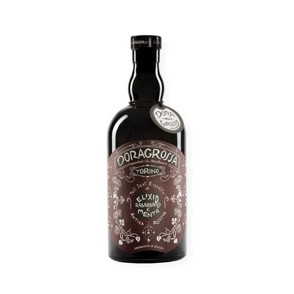 Elixir Rabarbaro-Menta Doragrossa (70cl 20%) -on