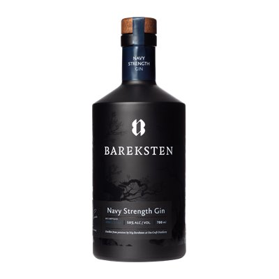 Gin Bareksten Navy Strenght (70cl 58%) -on Gin Bareksten Navy Strenght (70cl 58%) -on