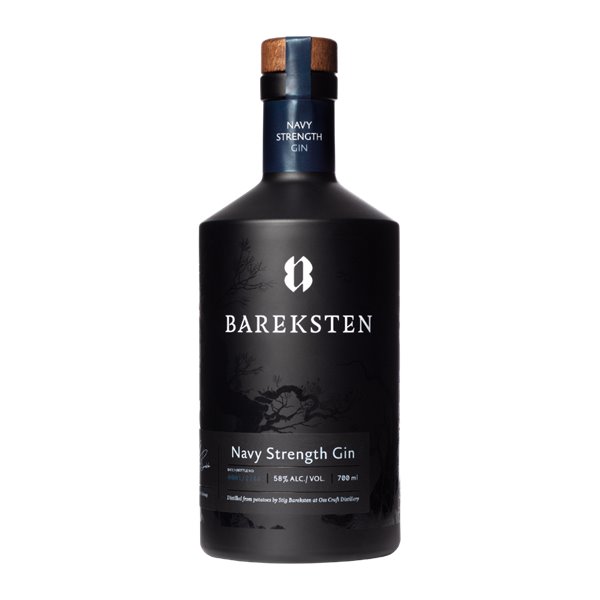 Gin Bareksten Navy Strenght (70cl 58%) -on