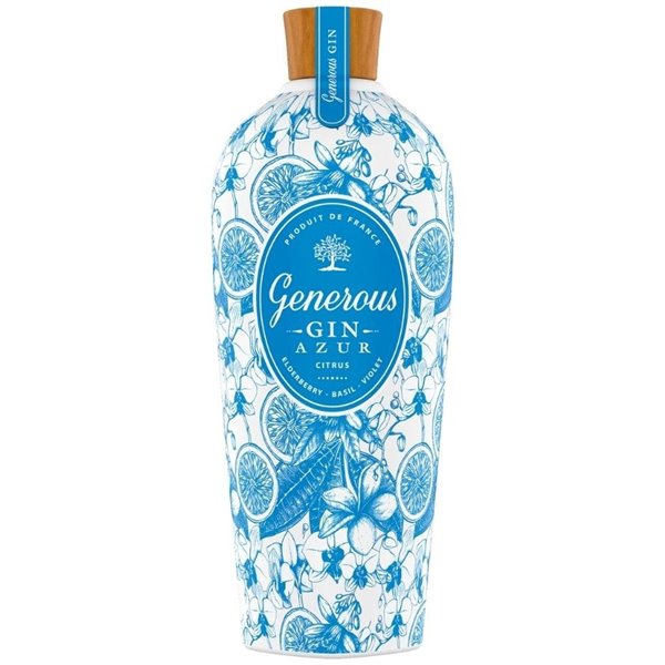 Gin Generous Azur (70cl 40%) -on