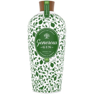 Gin Generous Organic (70cl 44%) -on Gin Generous Organic (70cl 44%) -on
