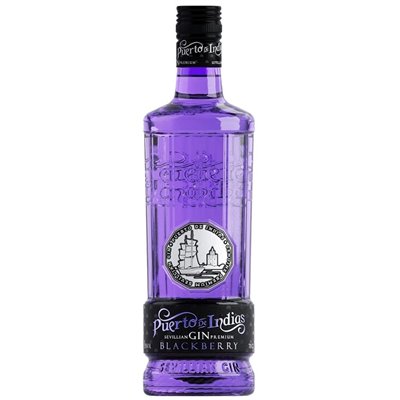 Gin Puerto de Indias Blackberry gin (70cl 37.5%) -on Gin Puerto de Indias Blackberry gin (70cl 37.5%) -on