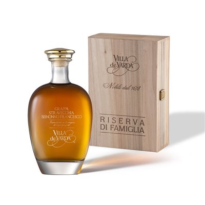 Grappa Stravecchia Bisnonno Francesco 40 ° Distilleria Villa De Varda 0.,70 L. Grappa Stravecchia Bisnonno Francesco 40 ° Distilleria Villa De Varda 0.,70 L.