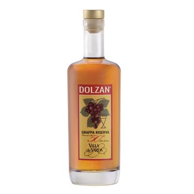 Grappa Riserva 50° Dolzan Distilleria Villa De Varda 0,70 L. Grappa Riserva 50° Dolzan Distilleria Villa De Varda 0,70 L.