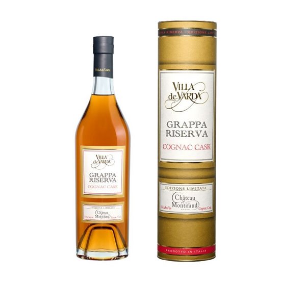 Gran Cru - Grappa Riserva Cognac Cask 42 °  Distilleria Villa De Varda 0,70 L.