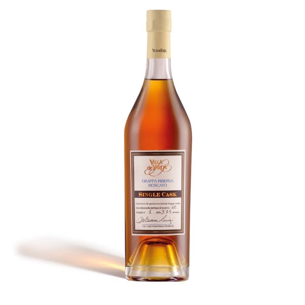 Single Cask - Grappa Single Cask di Moscato 40 °  Distilleria Villa De Varda 0,70 L.