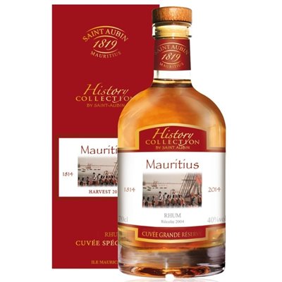 Rum Saint Aubin History Collection Mauritius ( 70cl 40%) -on Rum Saint Aubin History Collection Mauritius ( 70cl 40%) -on
