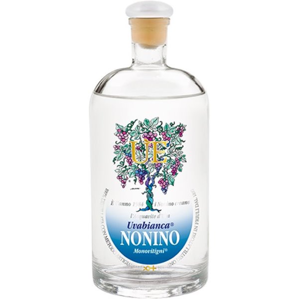 ÙE ®  L'Aquavite D'Uvabianca 38° Nonino Distillatori 2,0 l.