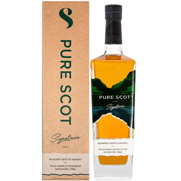 Whisky Pure Scot Blended Whisky Signature Astucciato ( 70cl 40%) -on