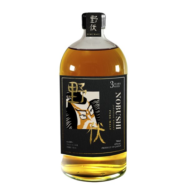 Whisky Nobushi Pure Malt 3 A. ( 70cl 40%) -on