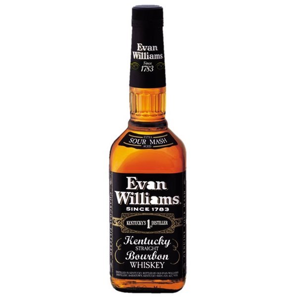 Whisky Evan Williams Black ( 100cl 43%) -on