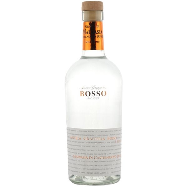 Grappa di Malvasia di Castelnuovo Don Bosco Bosso ( 70cl 42%) -on