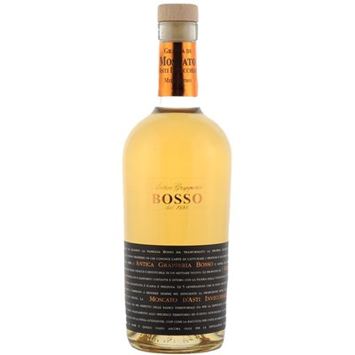 Grappa di Moscato d'Asti Invecchiata Bosso ( 70cl 40%) -on Grappa di Moscato d'Asti Invecchiata Bosso ( 70cl 40%) -on