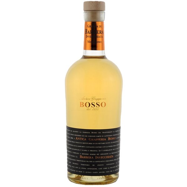 Grappa di Barbera Invecchiata Bosso ( 70cl 40%) -on