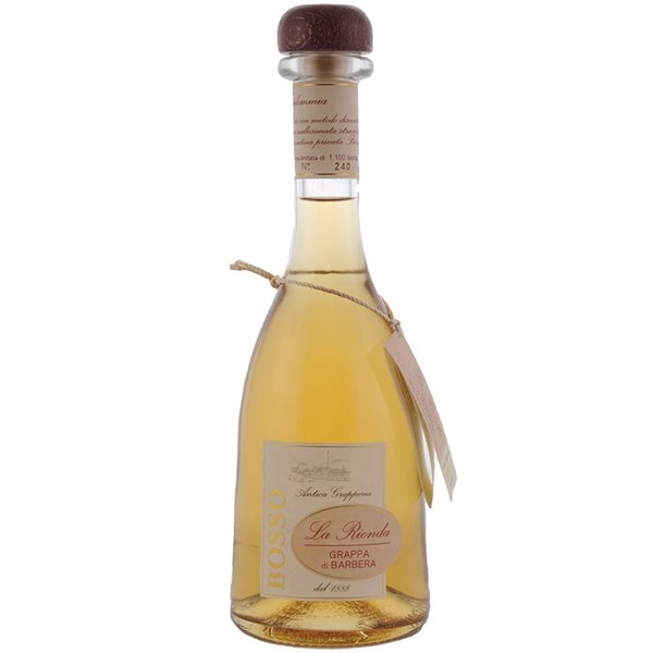 Grappa di Barbera Riserva La Rionda Millesimata Bosso ( 50cl 42%) -on