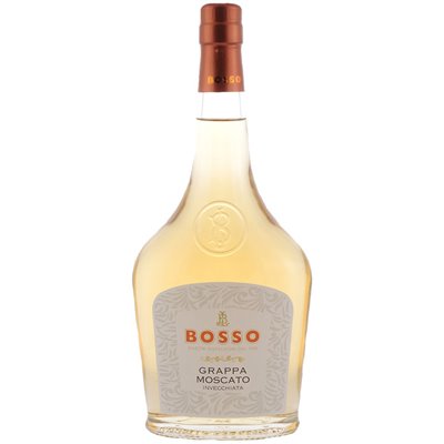 Grappa Moscato Invecchiata Bosso ( 70cl 42%) -on Grappa Moscato Invecchiata Bosso ( 70cl 42%) -on