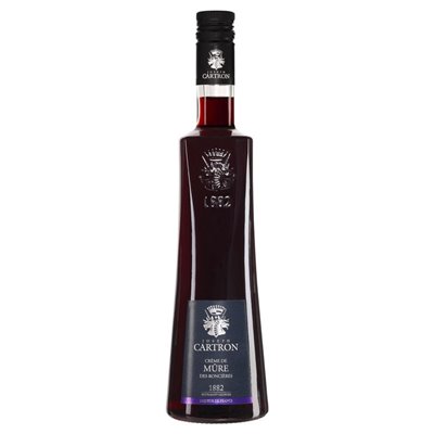 Liqueur Creme De Mure J. Cartron (70cl 18%) -on Liqueur Creme De Mure J. Cartron (70cl 18%) -on