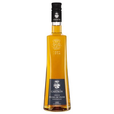Liqueur Creme De Peche De Vigne J. Cartron (70cl 18%) -on