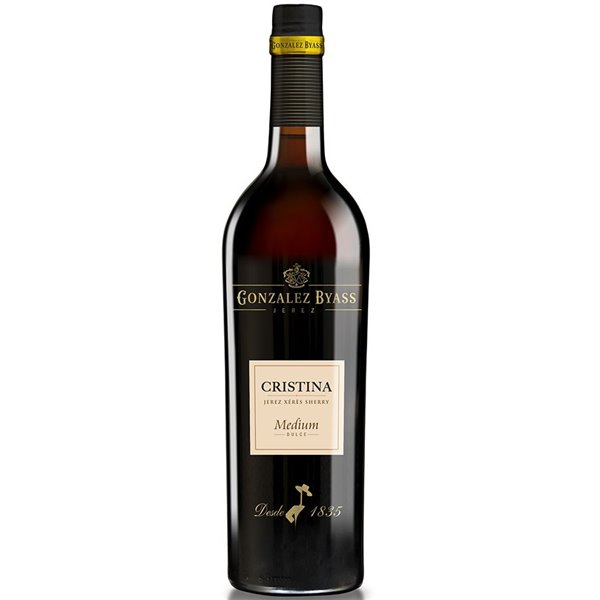 Sherry Cristina Medium Gonzalez Byass (75cl 15%) -on