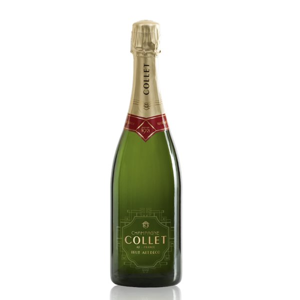 Champagne Collet Brut Art Déco Astucciato (75cl 14.5%) -on