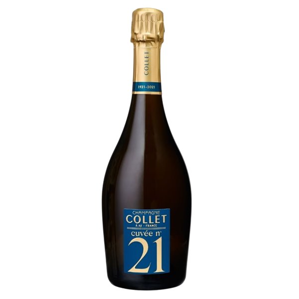 Champagne Collet Cuvée 21- Limited Edition (75cl 12.5%) -on