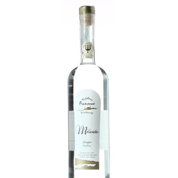 Grappa di Moscato Distilleria Francesco Santa Massenza