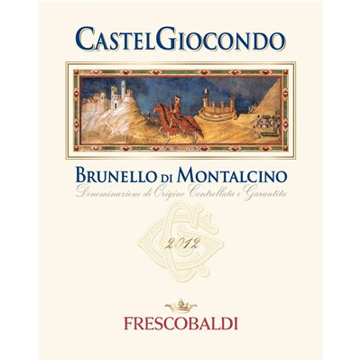 Brunello di Montalcino Docg 2012 Castel giocondo - Frescobaldi Brunello di Montalcino Docg 2012 Castel giocondo - Frescobaldi