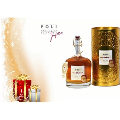 Grappa Cleopatra Amarone Oro Astucciata Distilleria Jacopo Poli Grappa Cleopatra Amarone Oro Astucciata Distilleria Jacopo Poli