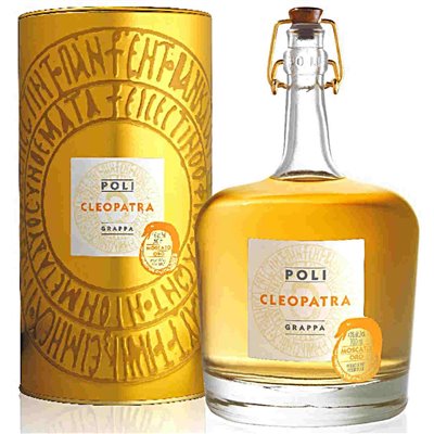 Grappa Cleopatra Moscato Oro ASTUCCIATA Distilleria Jacopo Poli